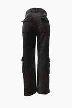 Ripped Cargo Jeans Lavish Daily