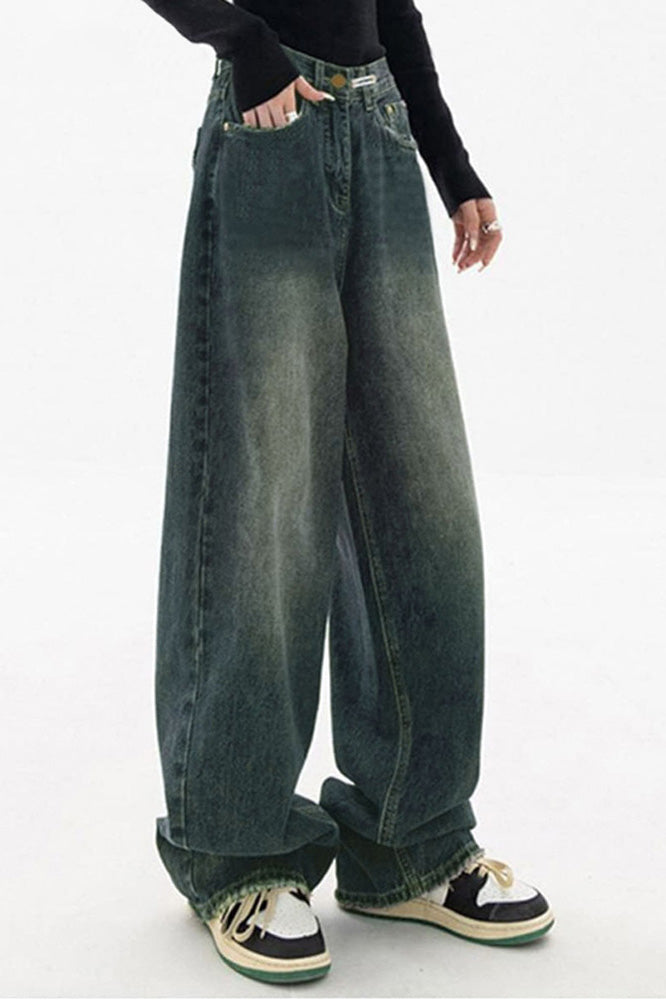 Vintage Wide Fit Baggy Jeans Lavish Daily
