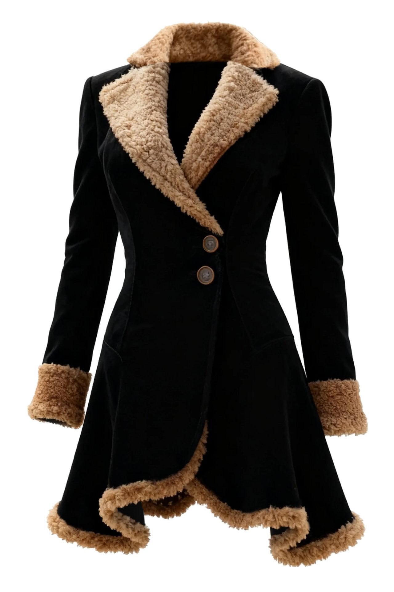 Retro Plush Casual Jacket LavishDaily