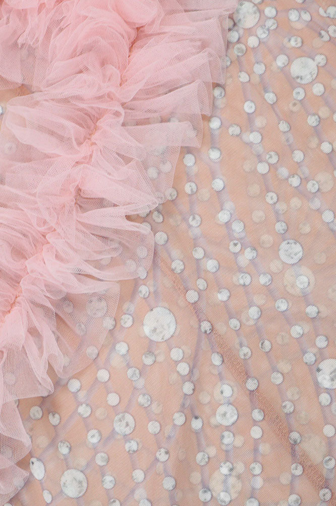 Backless Printed Round Neck Bodycon Maxi Dress Lavish Daily