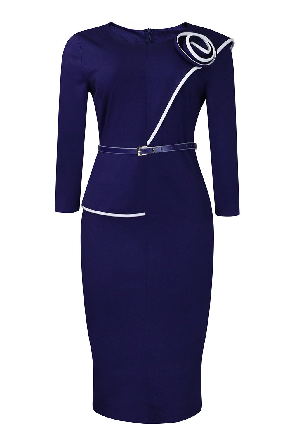 Elegant OL Bodycon Pencil Dress for Office Ladies Lavish Daily