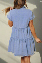 Denim Dress Lavish Daily