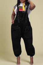 Denim Overalls Jumpsuit Lavish Daily