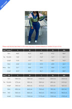Color block Zip Top & Pants Set Lavish Daily