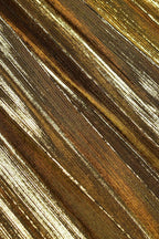 Metallic One-Shoulder Maxi Dress Lavish Daily