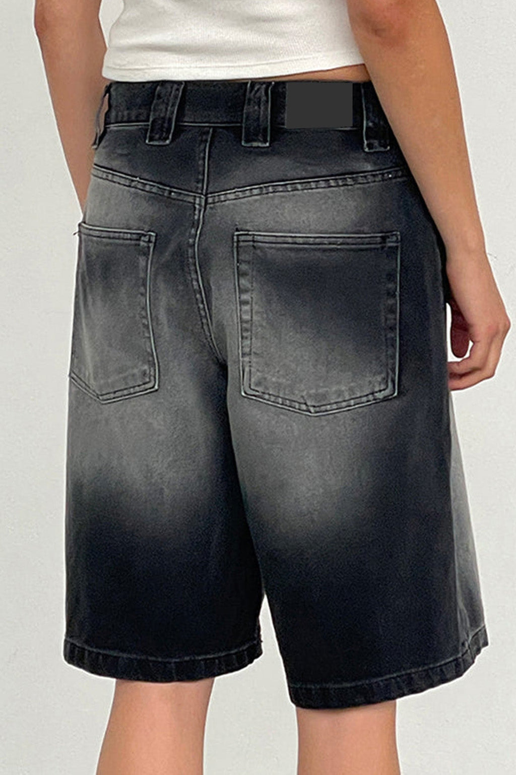Mid-Thigh Length Casual Jeans Lavish Daily