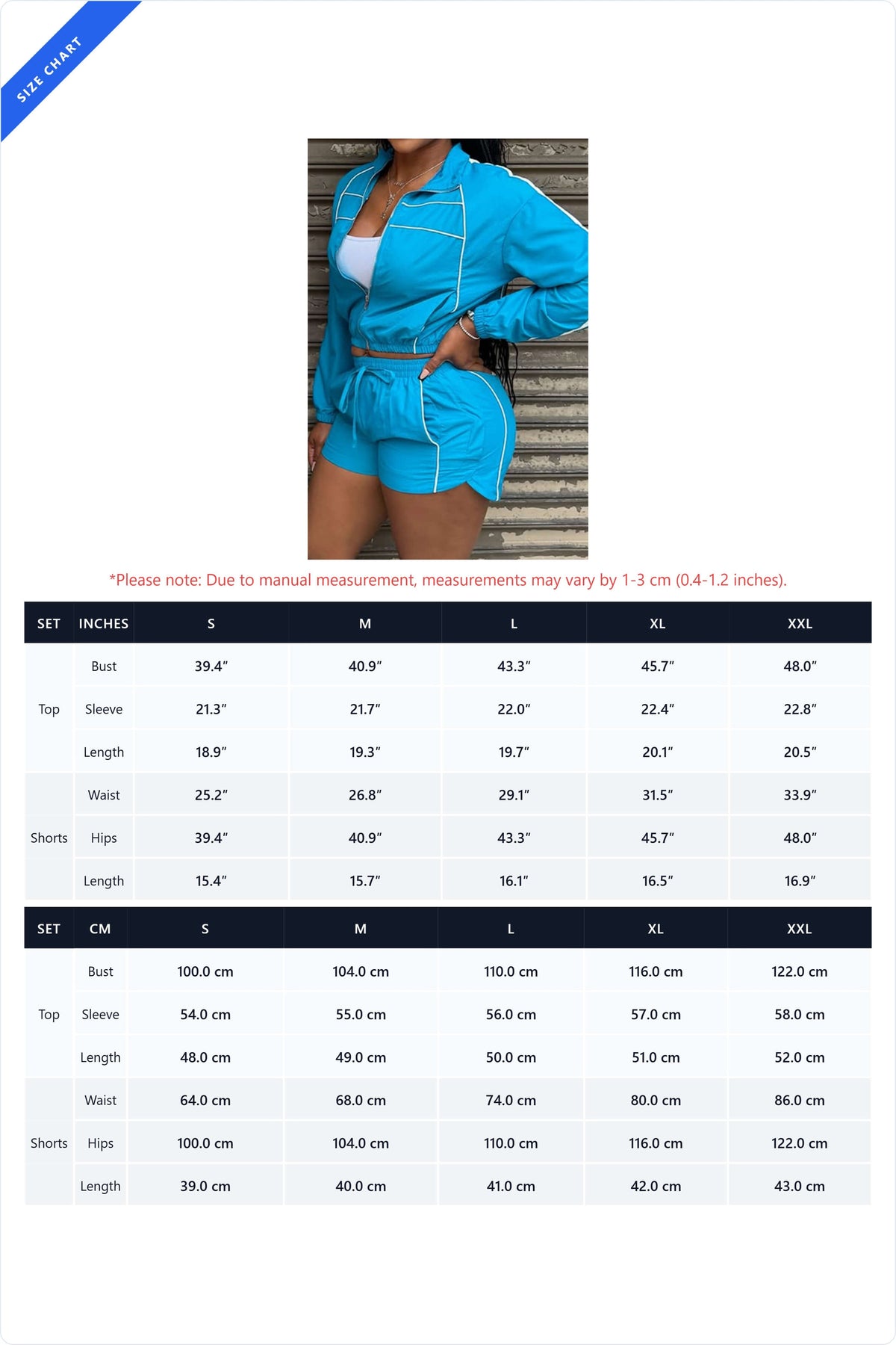 Cropped Zip-Up Jacket & Shorts Track Set LavishDaily
