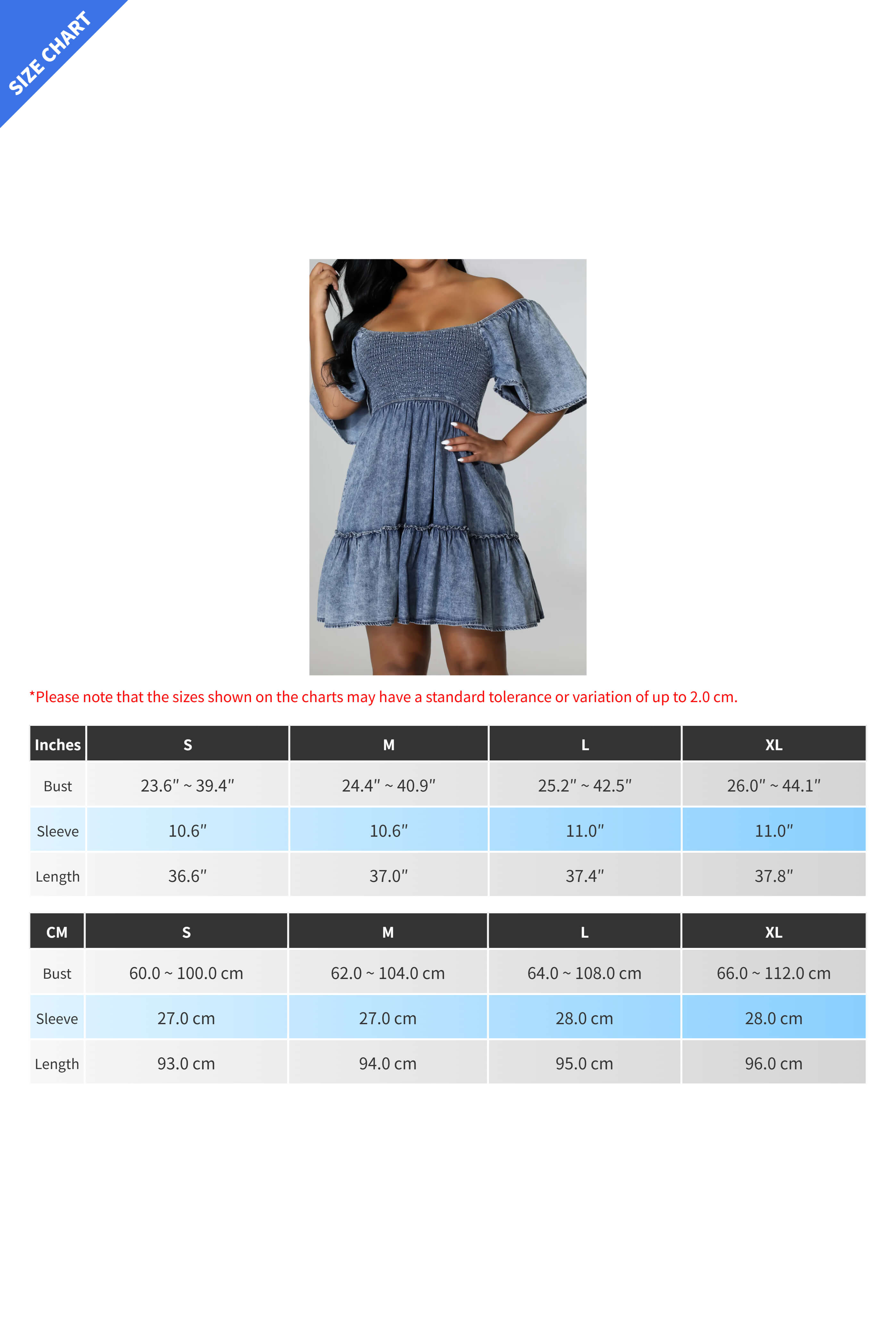 Loose Denim Short-Sleeve Dress Lavish Daily