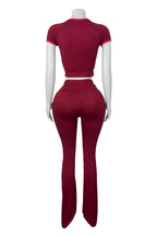 Color Block Flare Set Lavish Daily