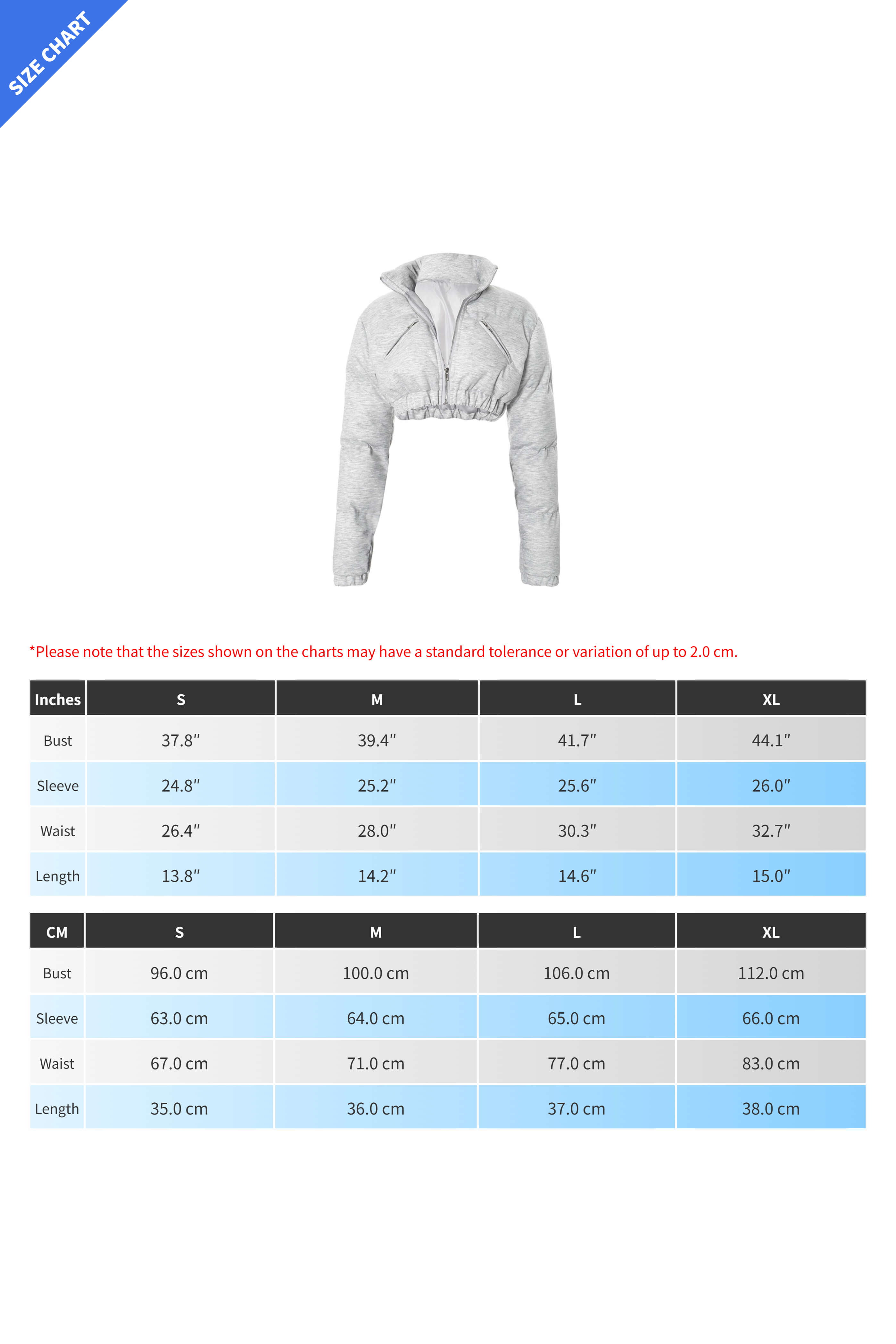 Cropped Puffer Jacket Lavish Daily