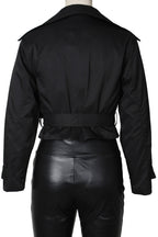 Cropped Trench Coat LavishDaily