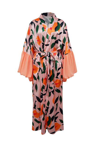 Elegant Resort Maxi Dress & Statement Sleeves Lavish Daily