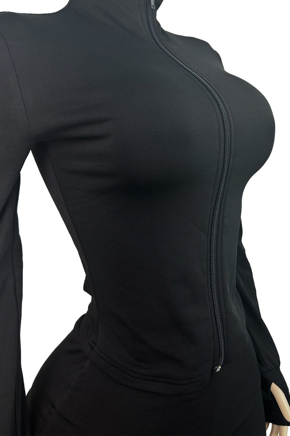 Sherpa Lined Foldover Waist Flare Pants Set Lavish Daily