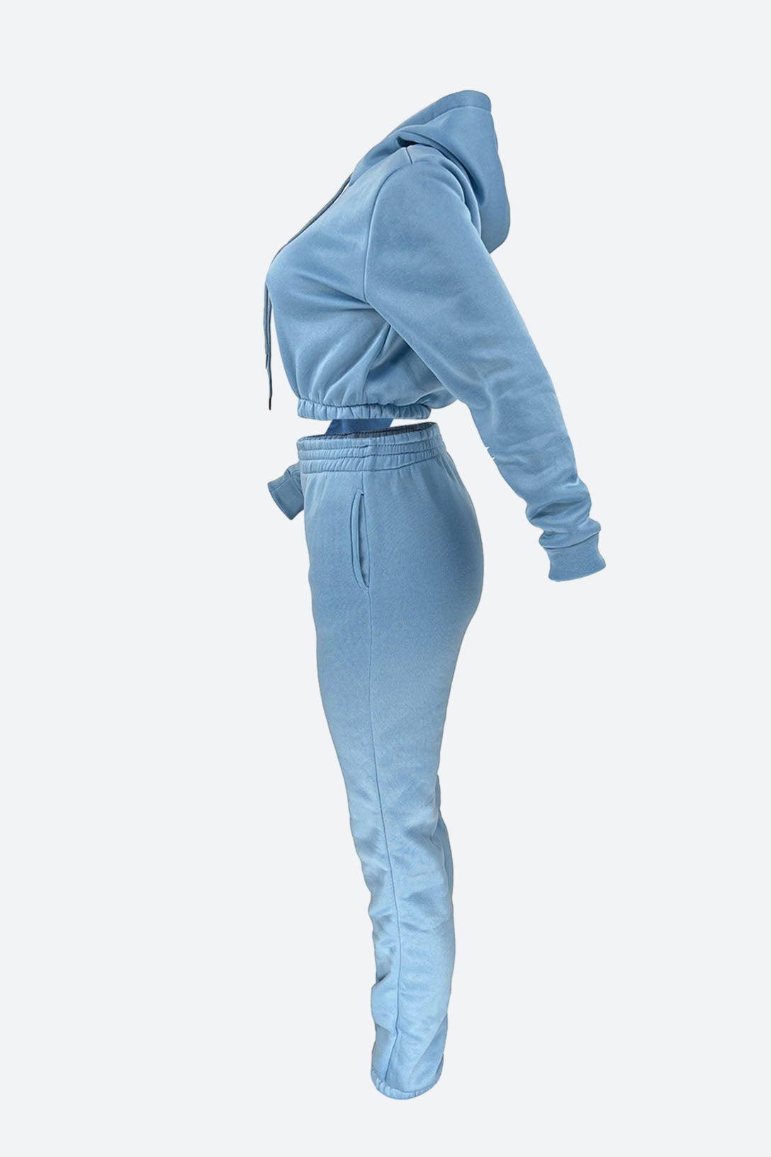 Hooded Pocket Tracksuit Set Lavish Daily