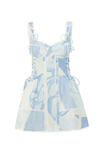 Lace Trim Tie Strap Slim Fit Mini Dress Lavish Daily