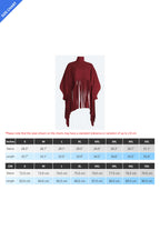 Plus Size Fringe Poncho Lavish Daily