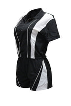 Solid Patchwork Sports Shorts Two-Piece Set Lavish Daily