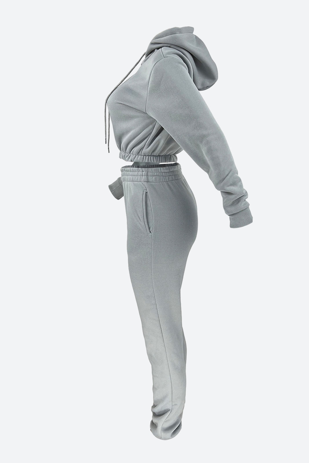 Hooded Pocket Tracksuit Set Lavish Daily