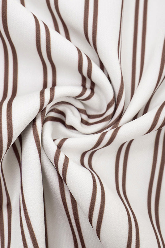 Striped Mini Skirt Set LavishDaily