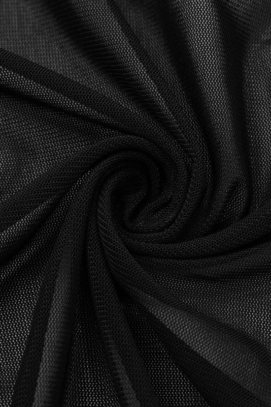 Fur Patchwork Mesh Cardigan LavishDaily