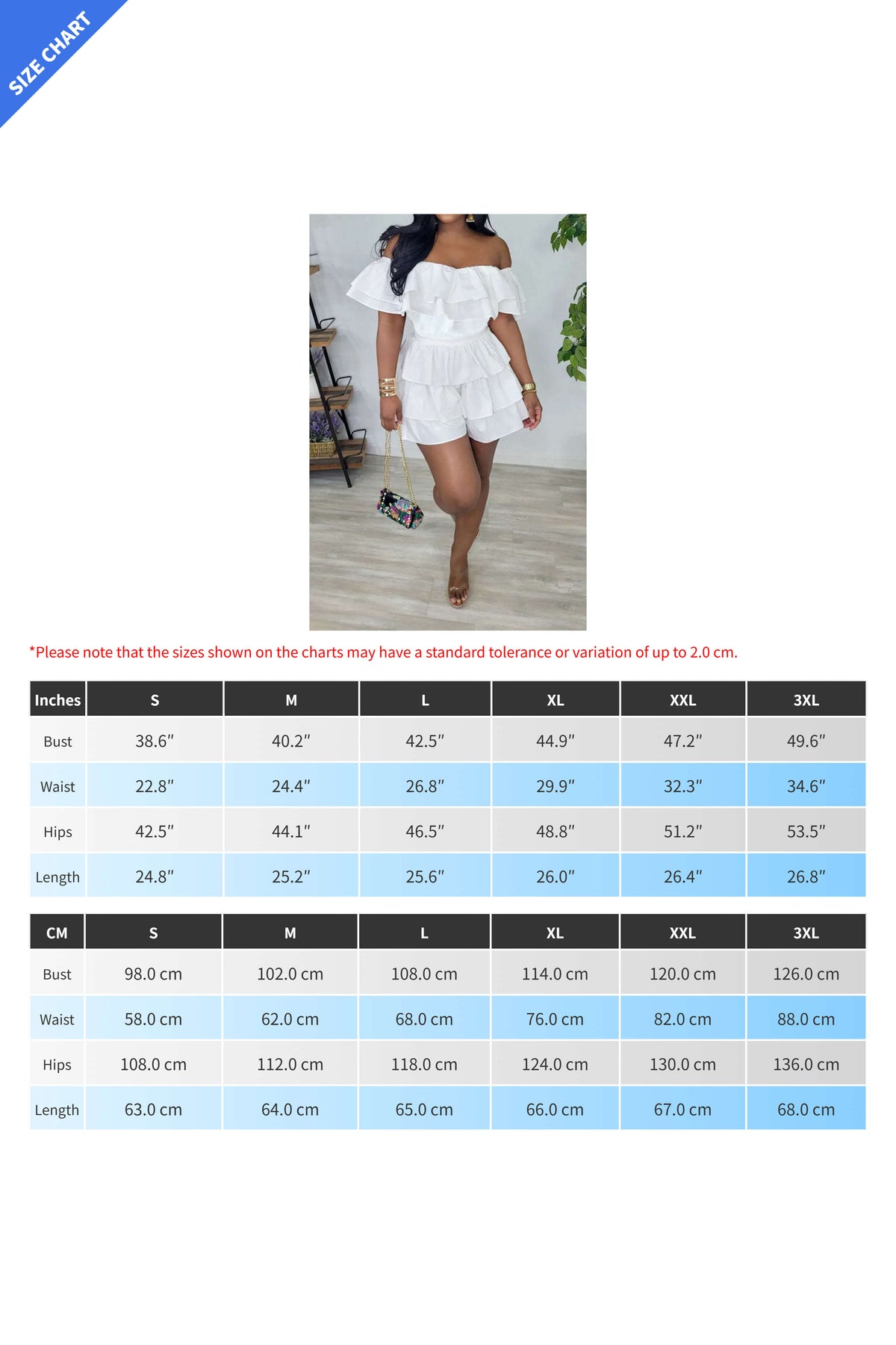 Ruffle Off Shoulder Romper Lavish Daily