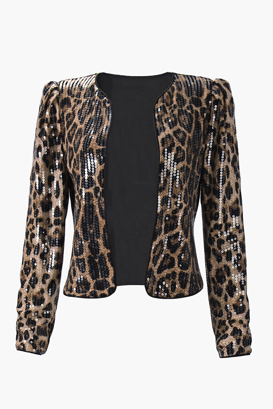 Multi Color Sequin Jacket Lavish Daily