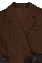 Double Side Belted Blazer Lavish Daily