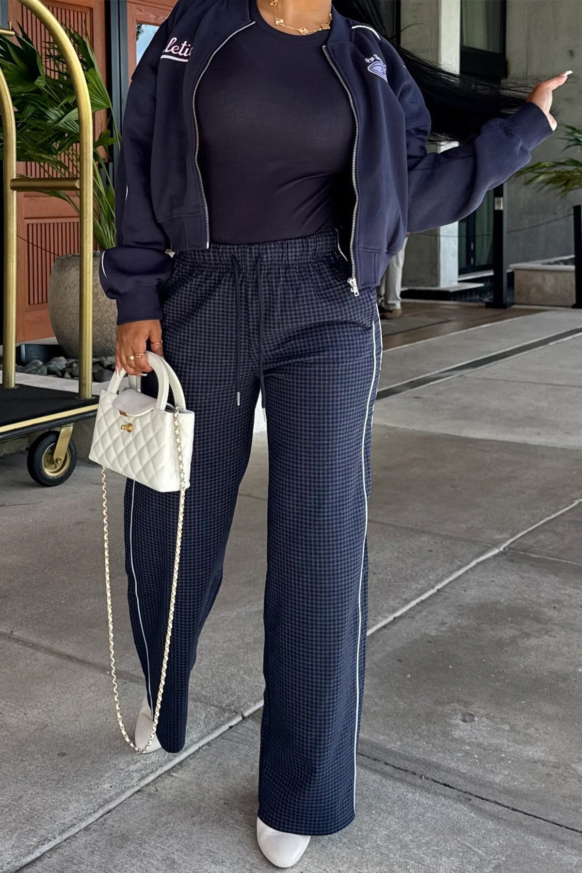 Fleece Lined Embroidered Zip Baseball Jacket Lavish Daily