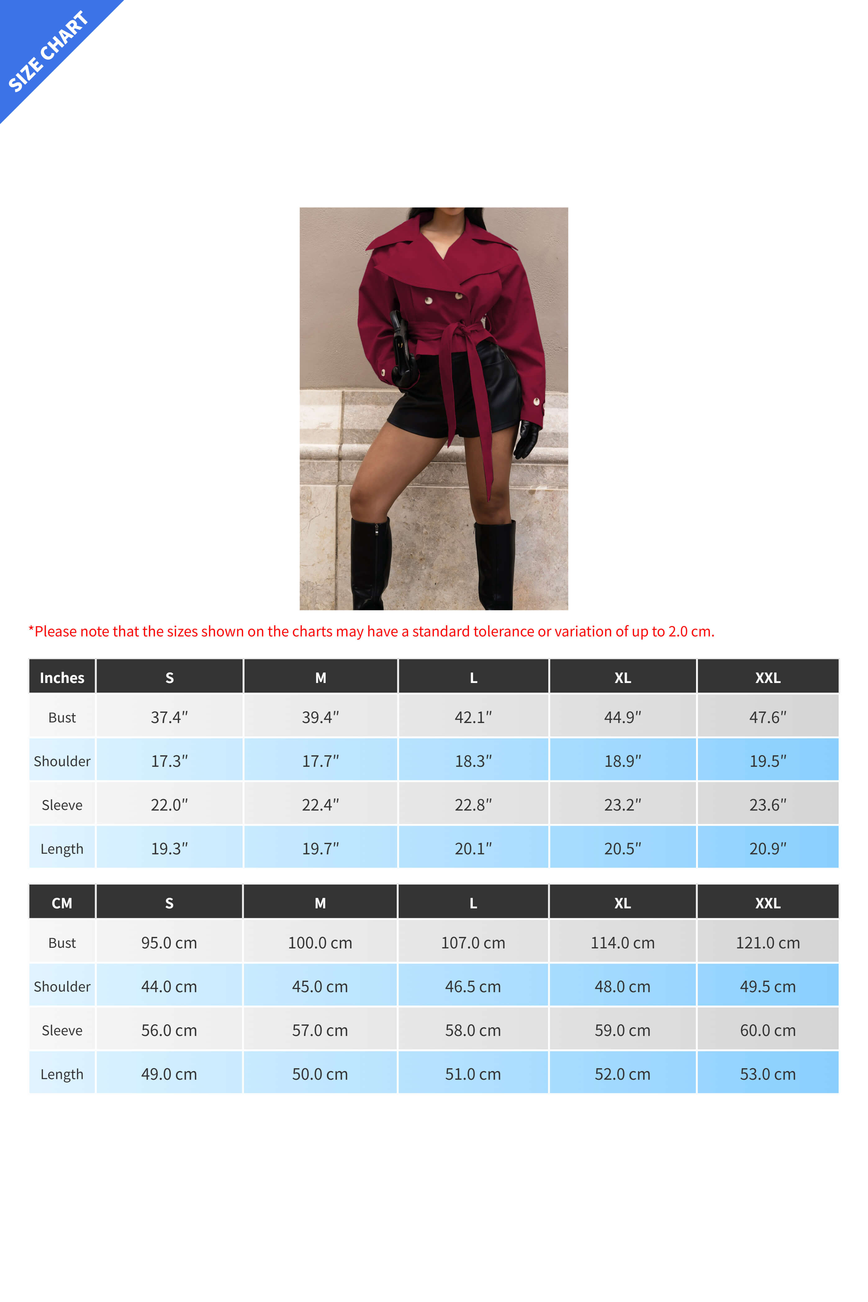 Cropped Trench Coat LavishDaily