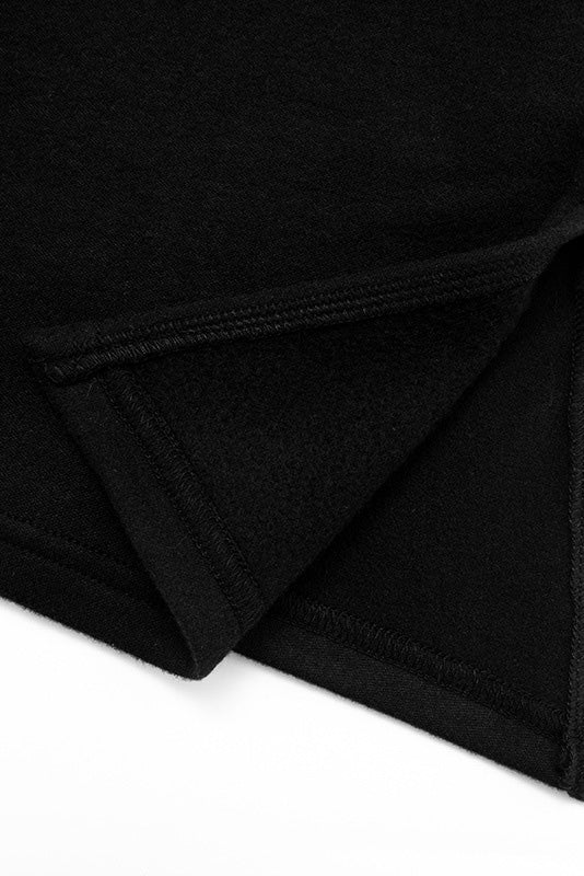 Asymmetrical Long Sleeve T-Shirt Lavish Daily