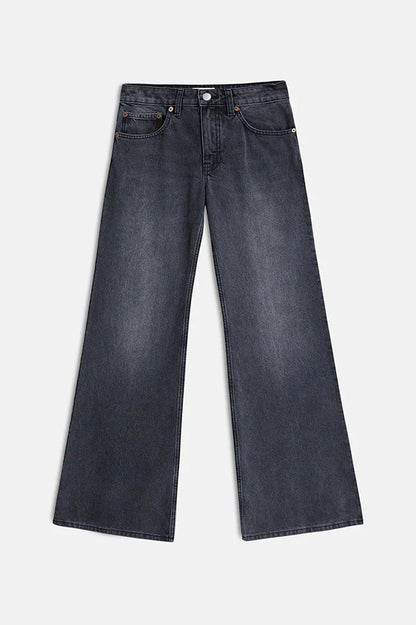 Low Rise Relaxed Wide Leg Jeans Lavish Daily