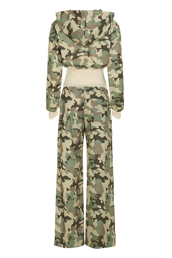 Hooded Bomber & Cargo Pants Sets Lavish Daily