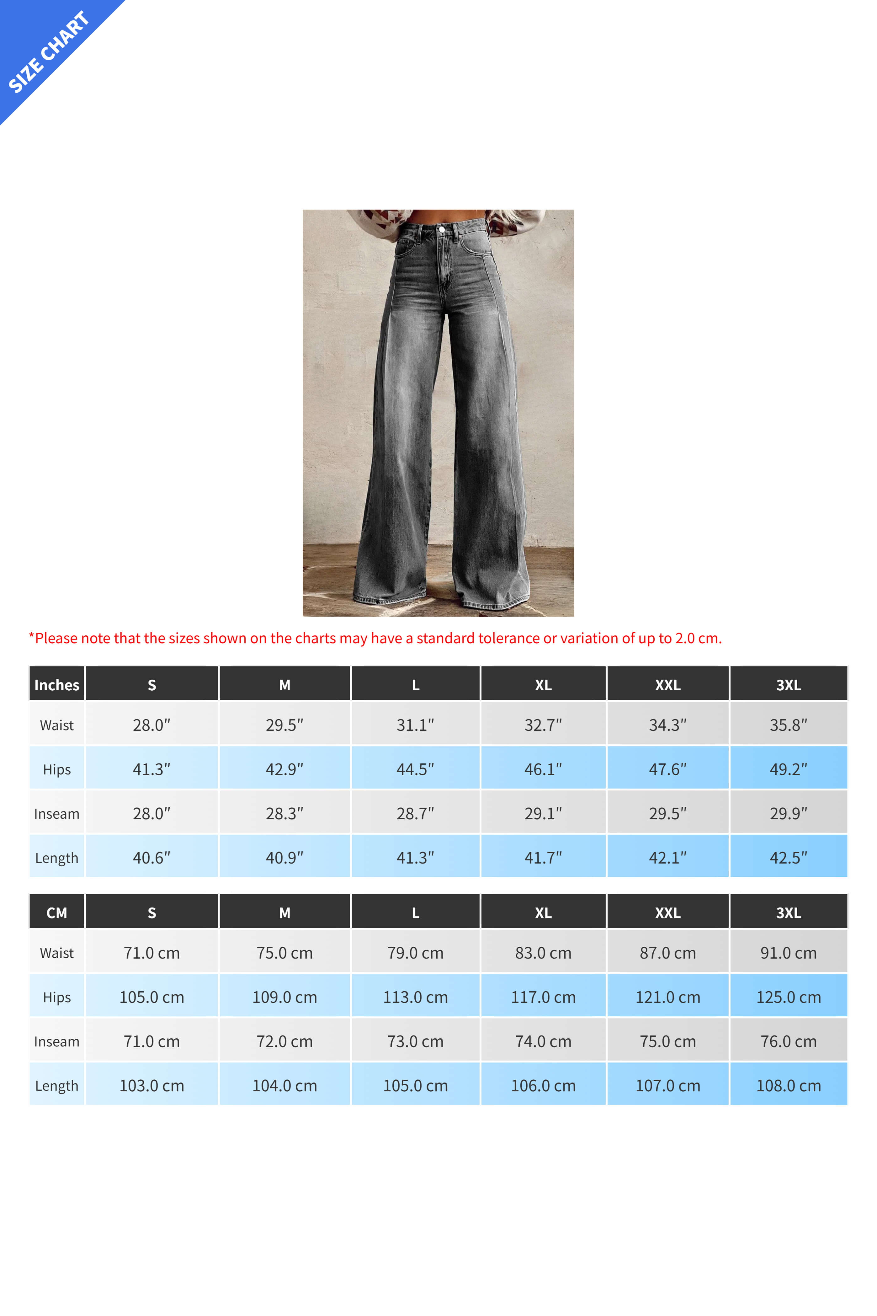Vintage High Waist Wide Leg Floor Length Jeans Lavish Daily