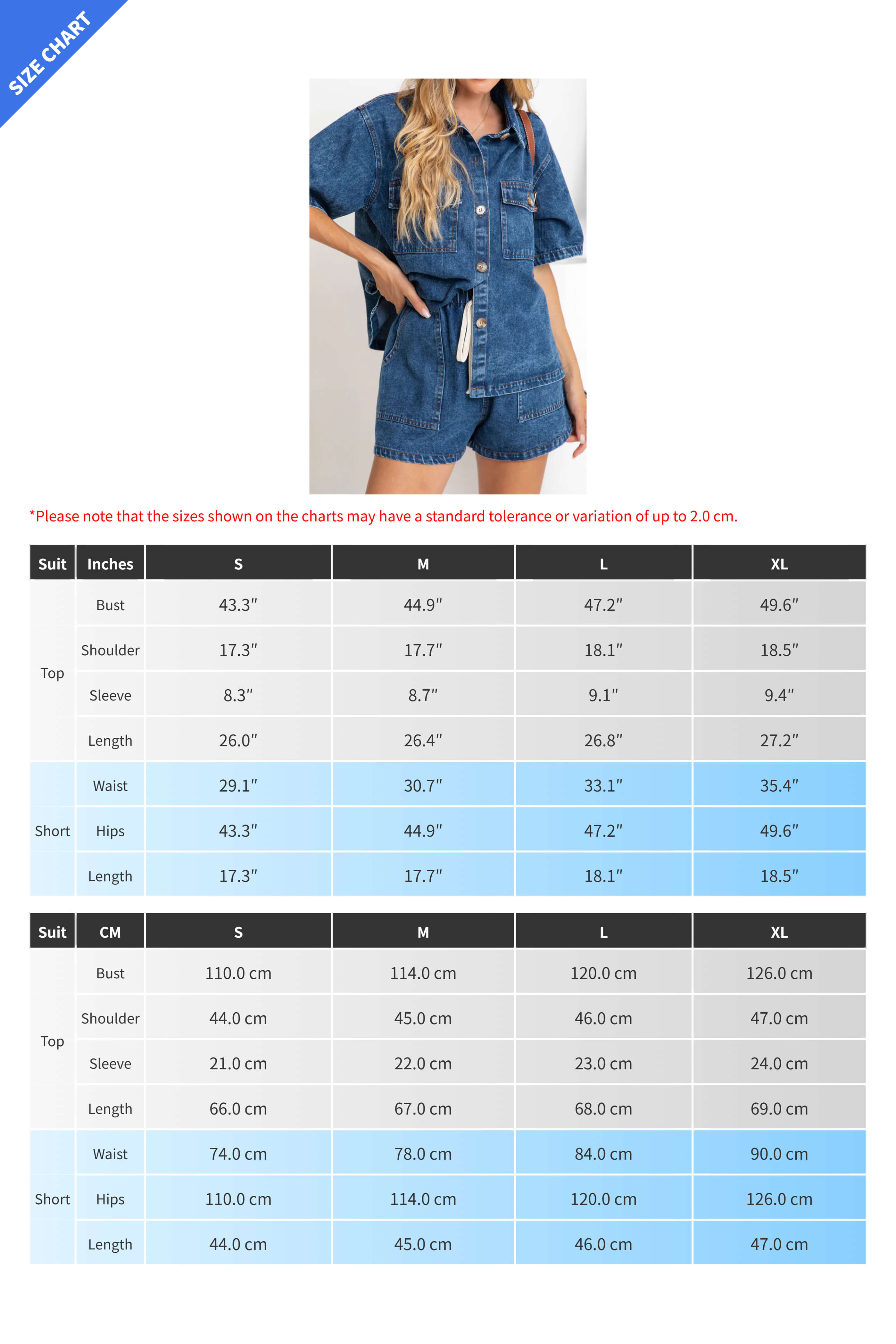 Vintage Elastic Waist Loose Denim Set Lavish Daily