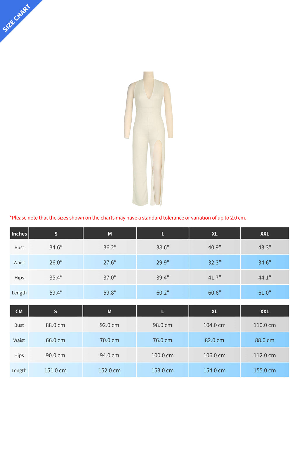 Halter Irregular Slit Jumpsuit Lavish Daily