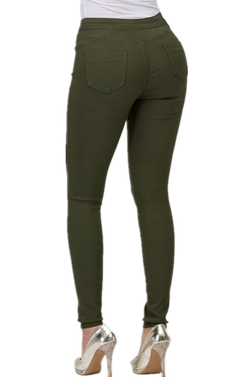 Classic High Waist Skinny Jeans Lavish Daily