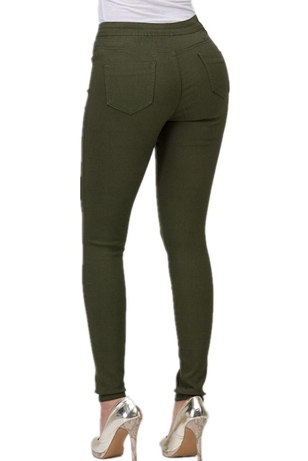 Classic High Waist Skinny Jeans Lavish Daily