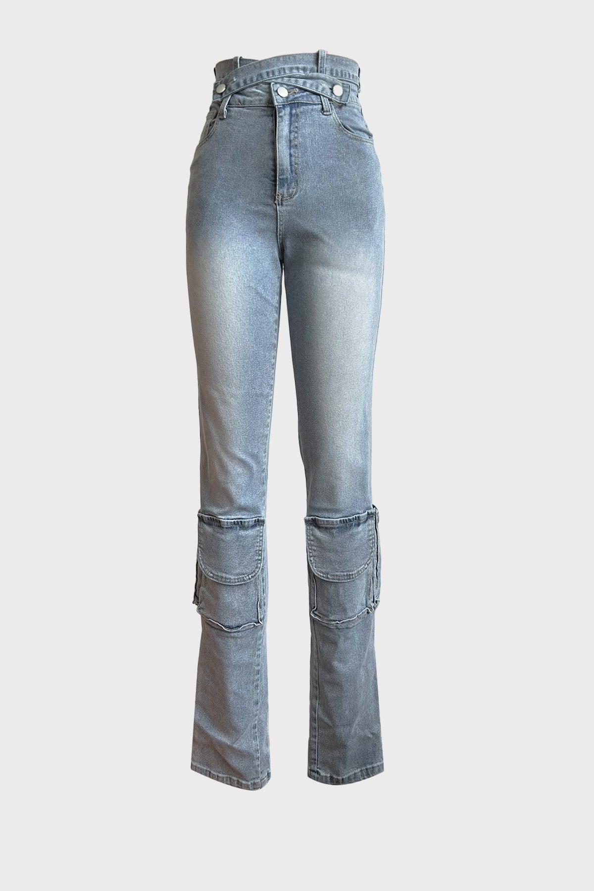 Double Waist Jeans Lavish Daily