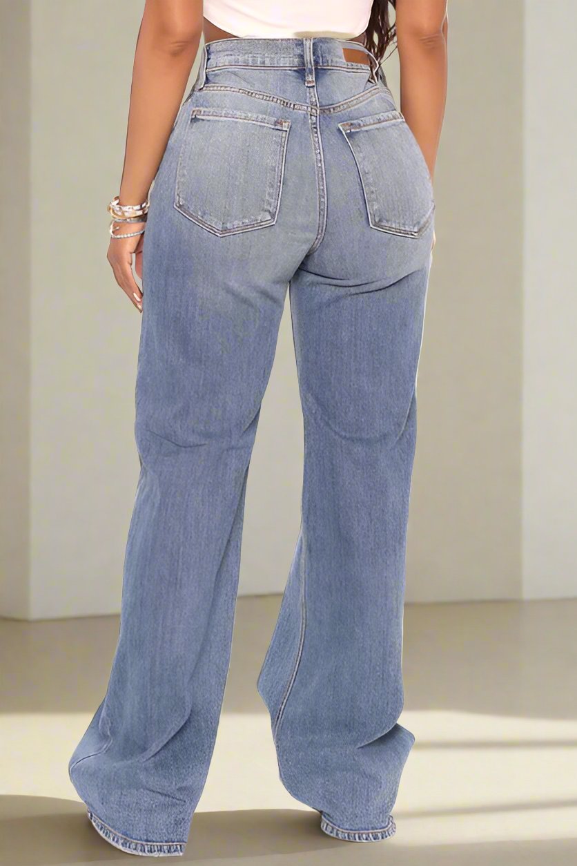 High Waist Baggy Women Jeans Lavish Daily
