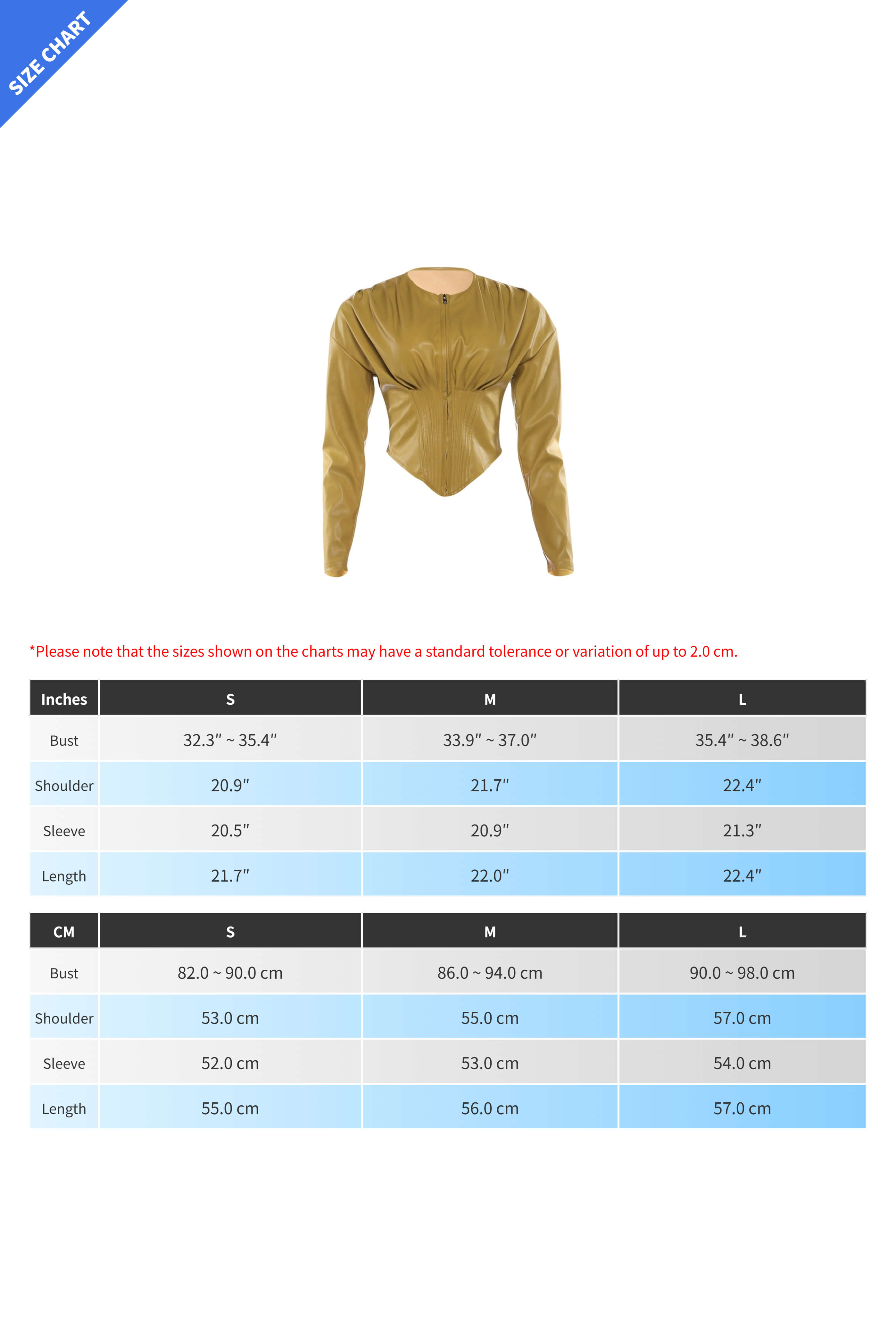 Faux Leather Zip-Up Corset Top Lavish Daily