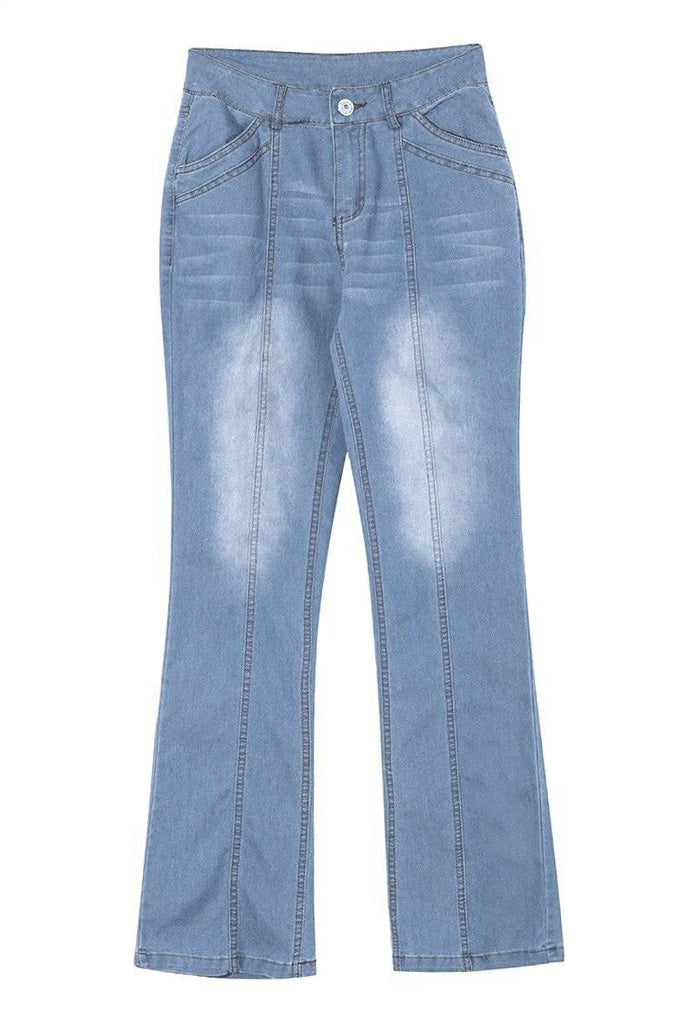 Low-Rise Bootcut Jeans Lavish Daily
