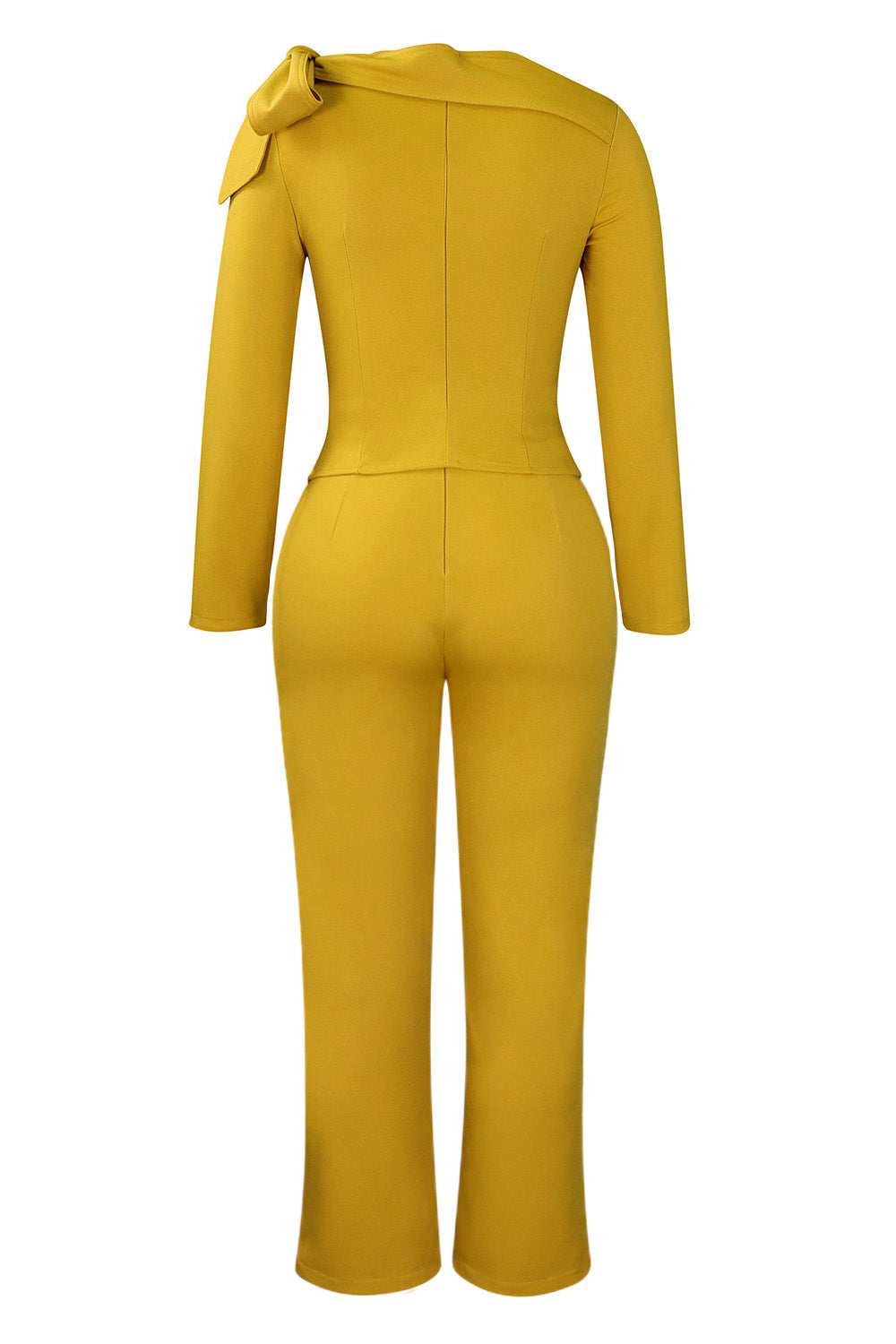 Solid Color Long Sleeve Top & Pants Set Lavish Daily