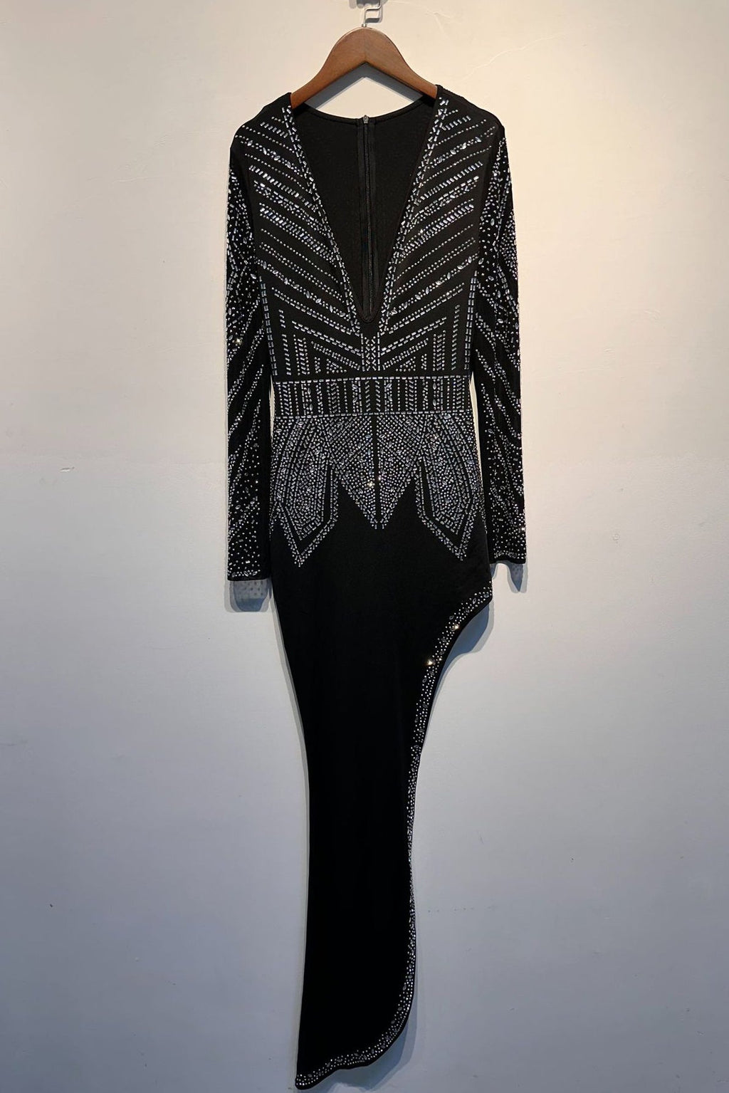 V Neck Mesh See Through Party Dress Lavish Daily