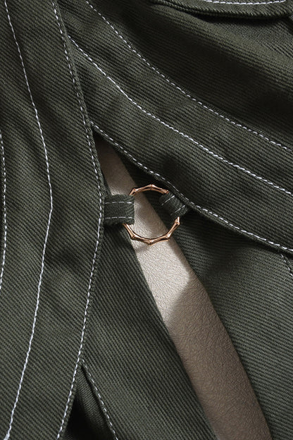 Midriff Crop Top Jacket Lavish Daily