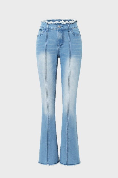 Trendy Stretchy Slim Jeans Lavish Daily