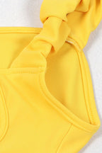 Ruffle Hem Bodycon Party Mini Dress Lavish Daily