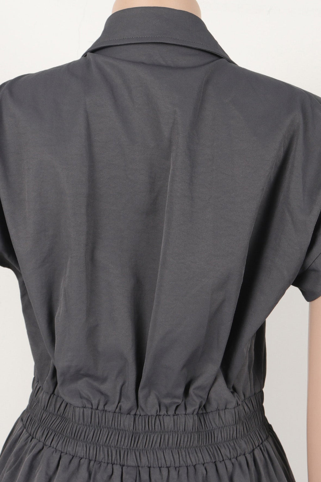 Lapel Sleeveless Buttoned Cargo Jumpsuit Lavish Daily