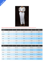 Rhinestone V-Neck Puff Sleeve Maxi Dress Lavish Daily