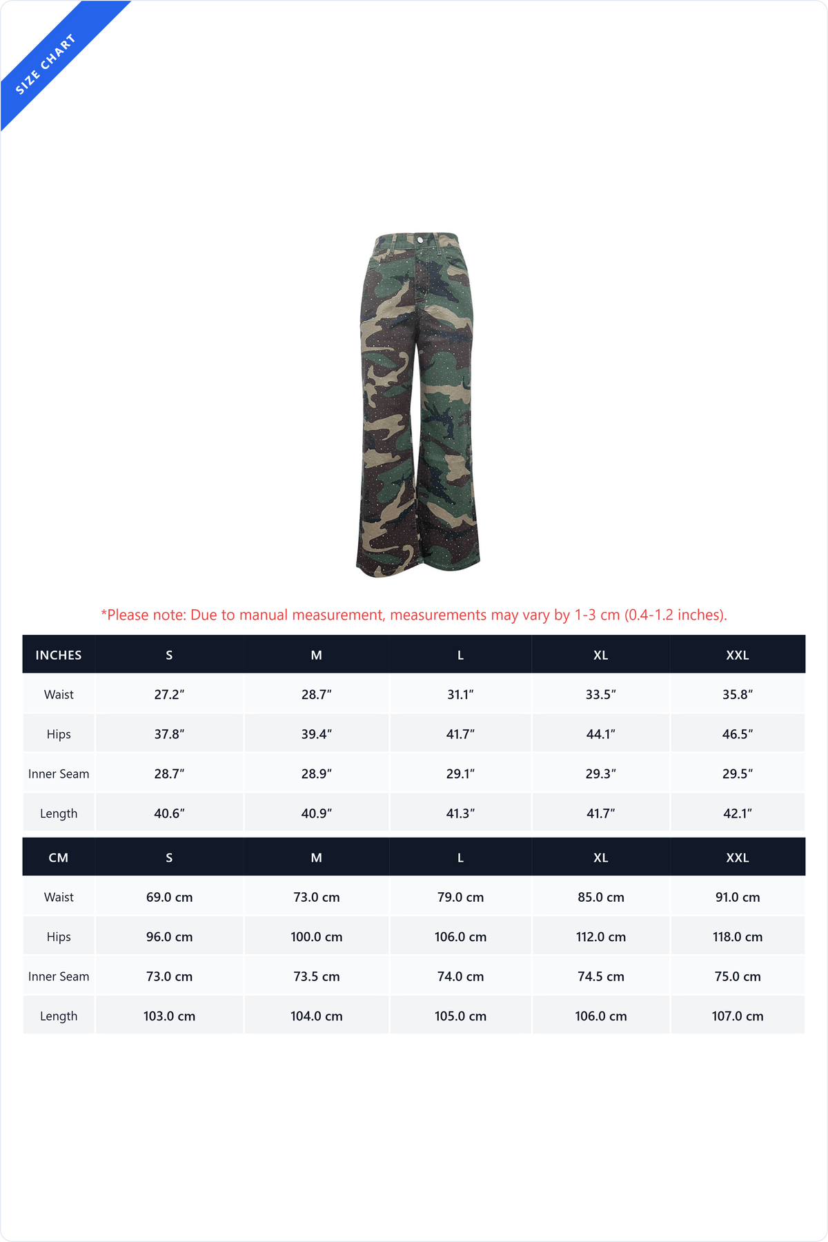 Rhinestone Camo Straight Leg Jeans Lavish Daily