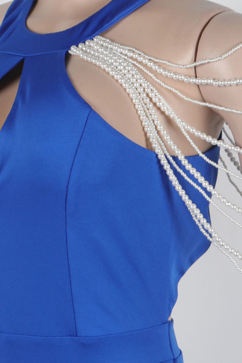 Rhinestone Maxi Dress Lavish Daily